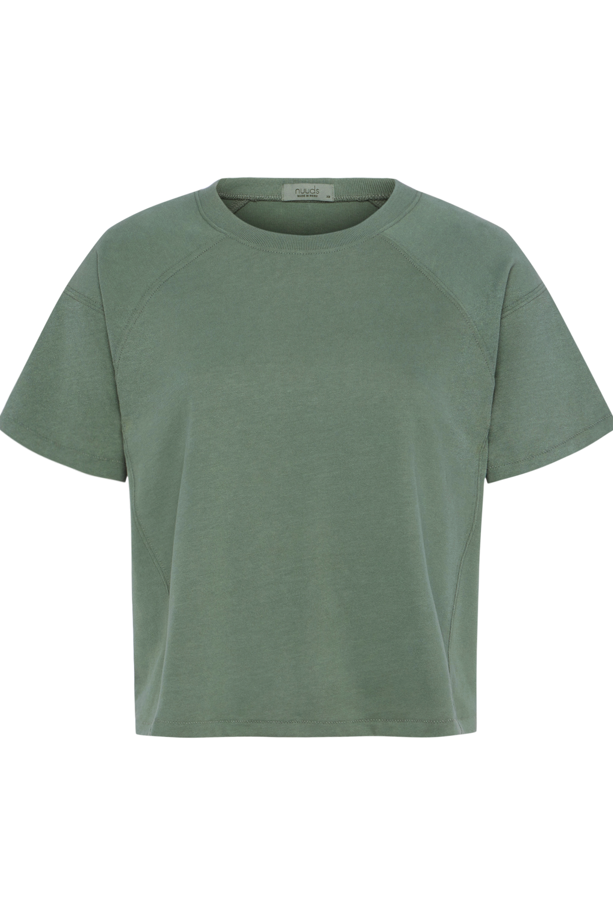 Steady Seamed Tee | Agave