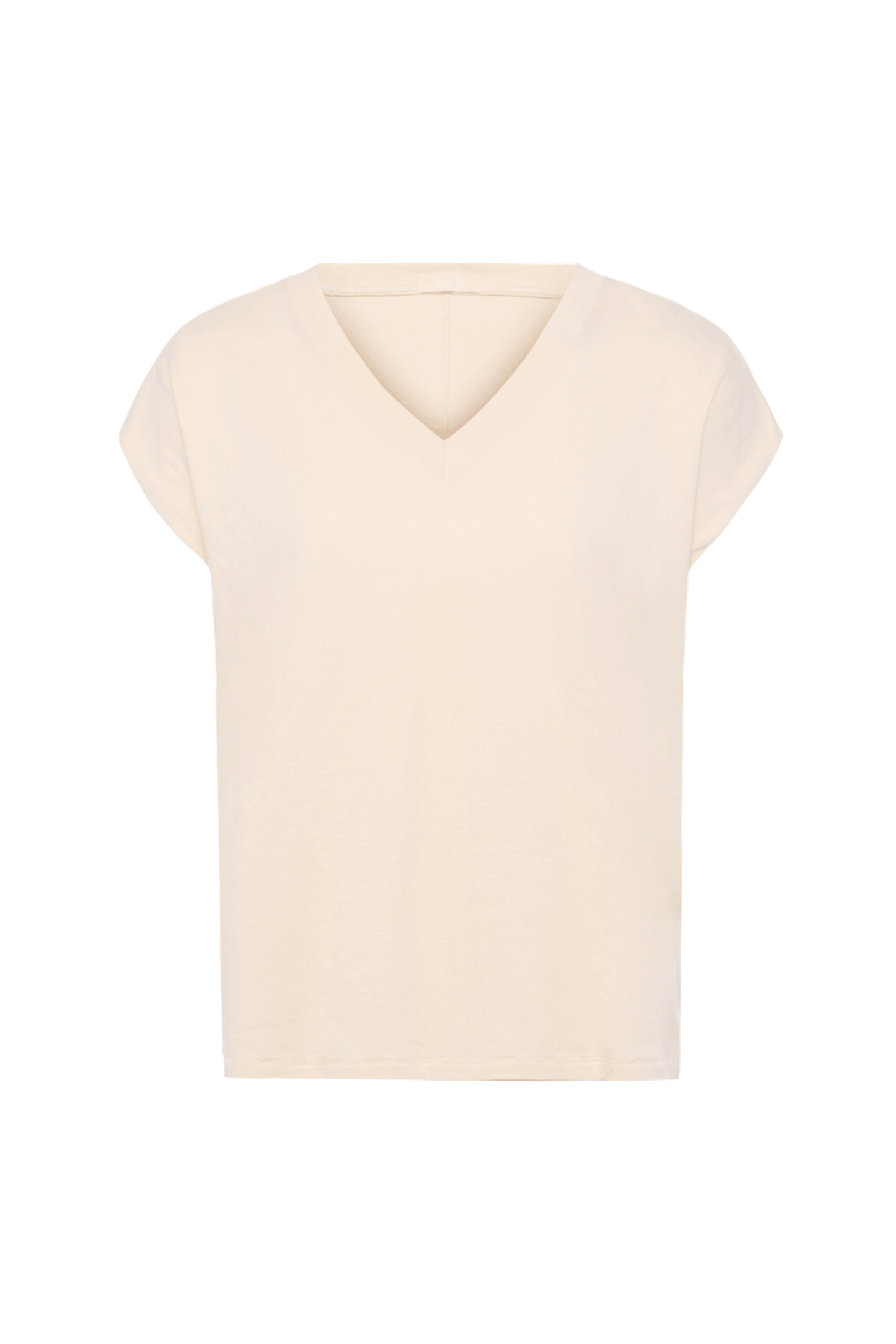 Soft Cotton V-Neck Muscle Tee | Bone