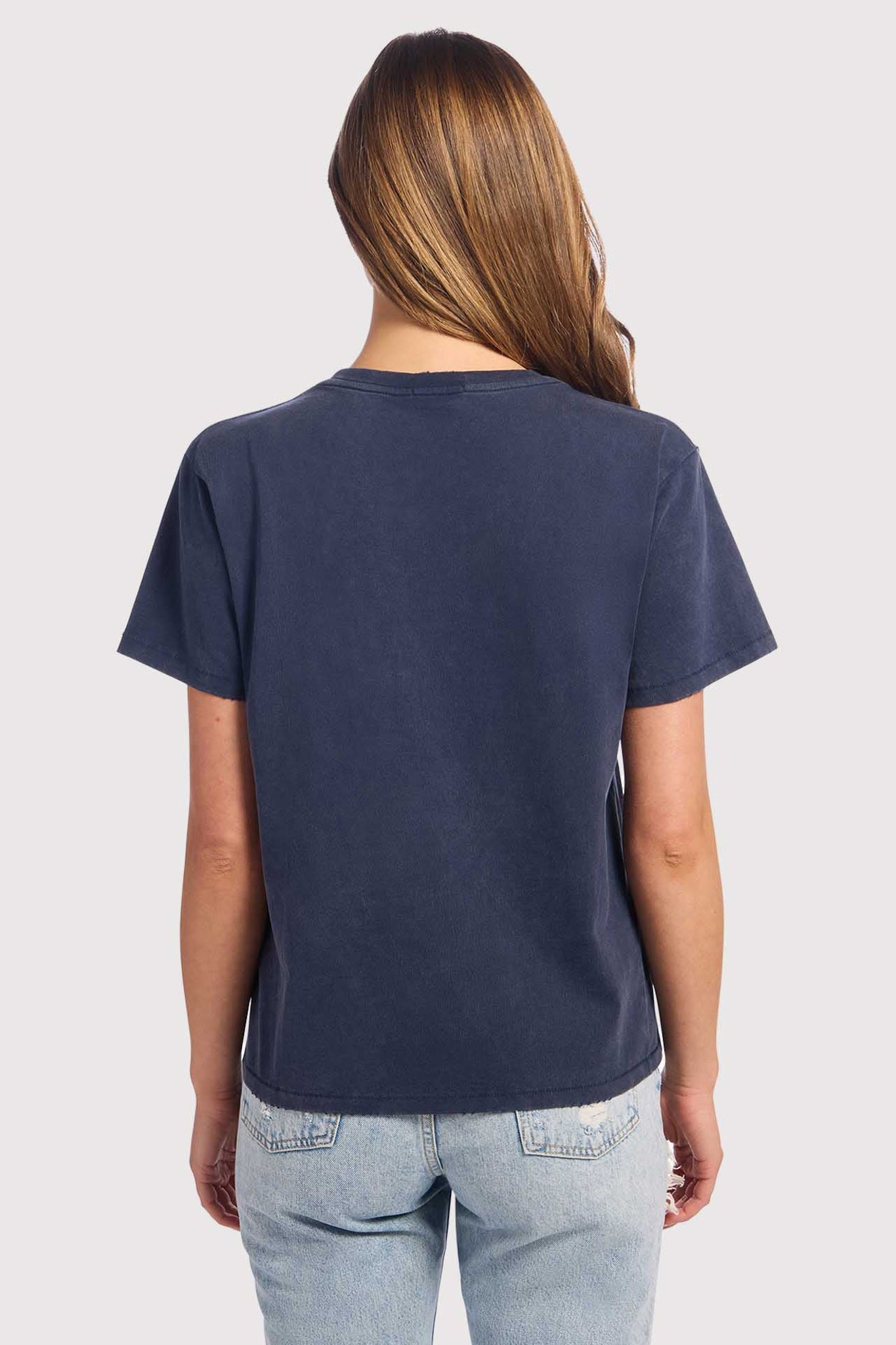 Vintage Cotton Everyday T-Shirt | Washed Navy