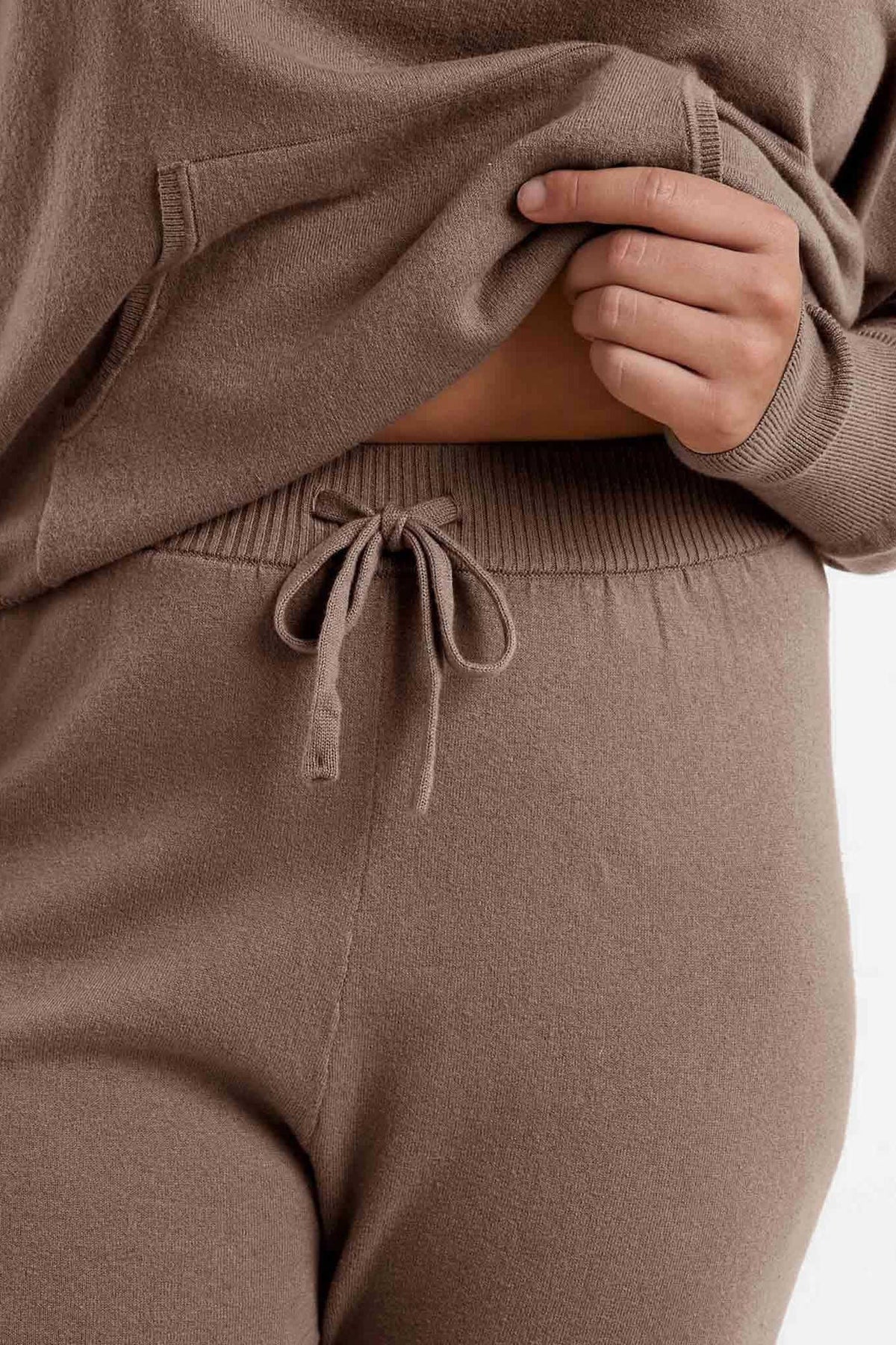 Luxe Knit Jogger | Mocha