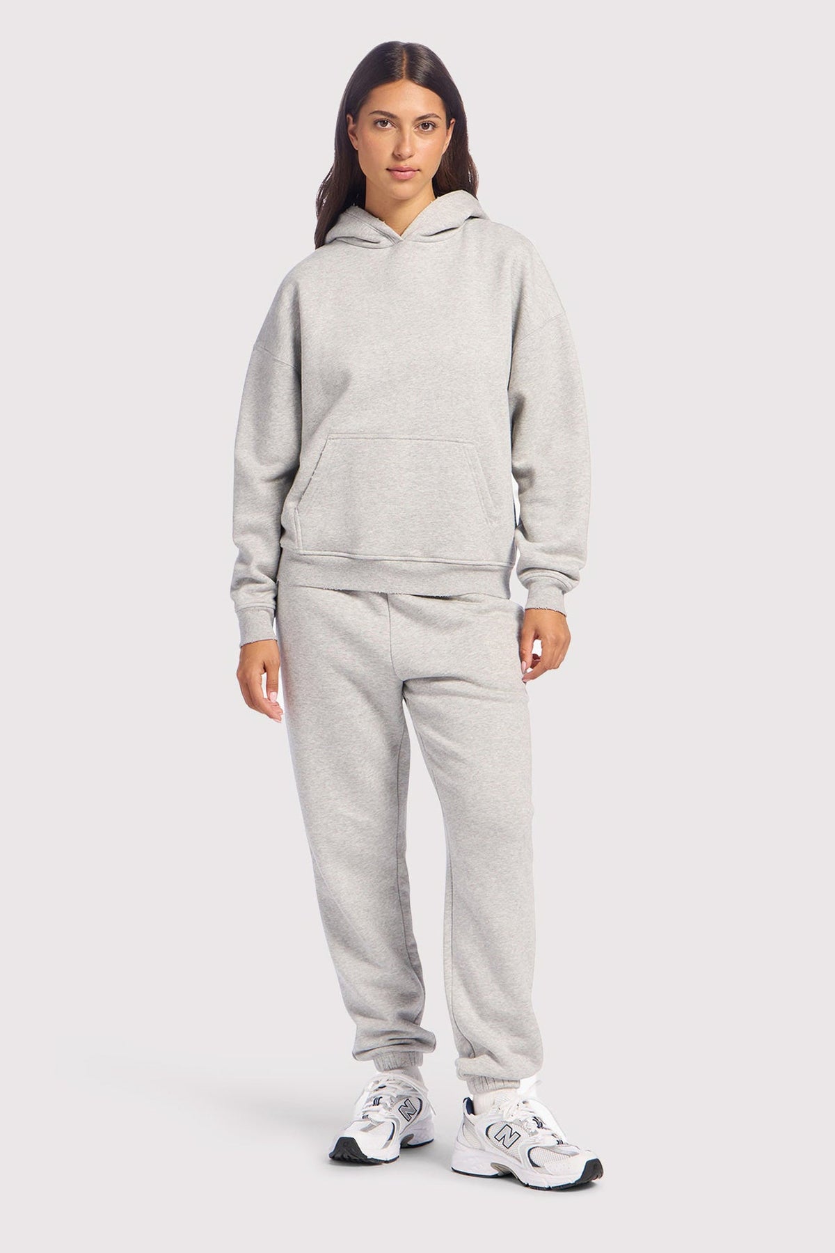 Vintage Fleece Hoodie | Heather Grey