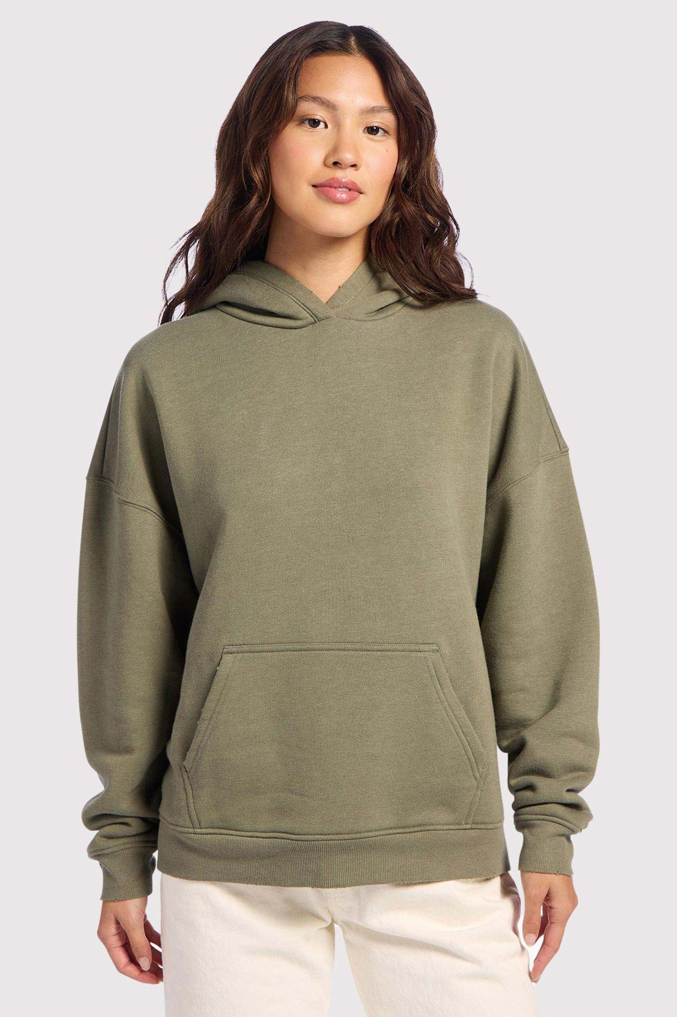 Vintage Fleece Hoodie | Olive