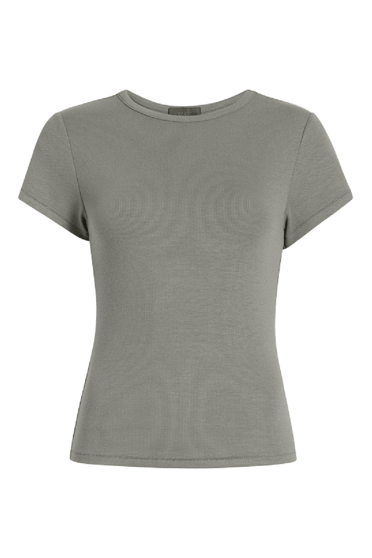 Slinky Rib Tee | Olive