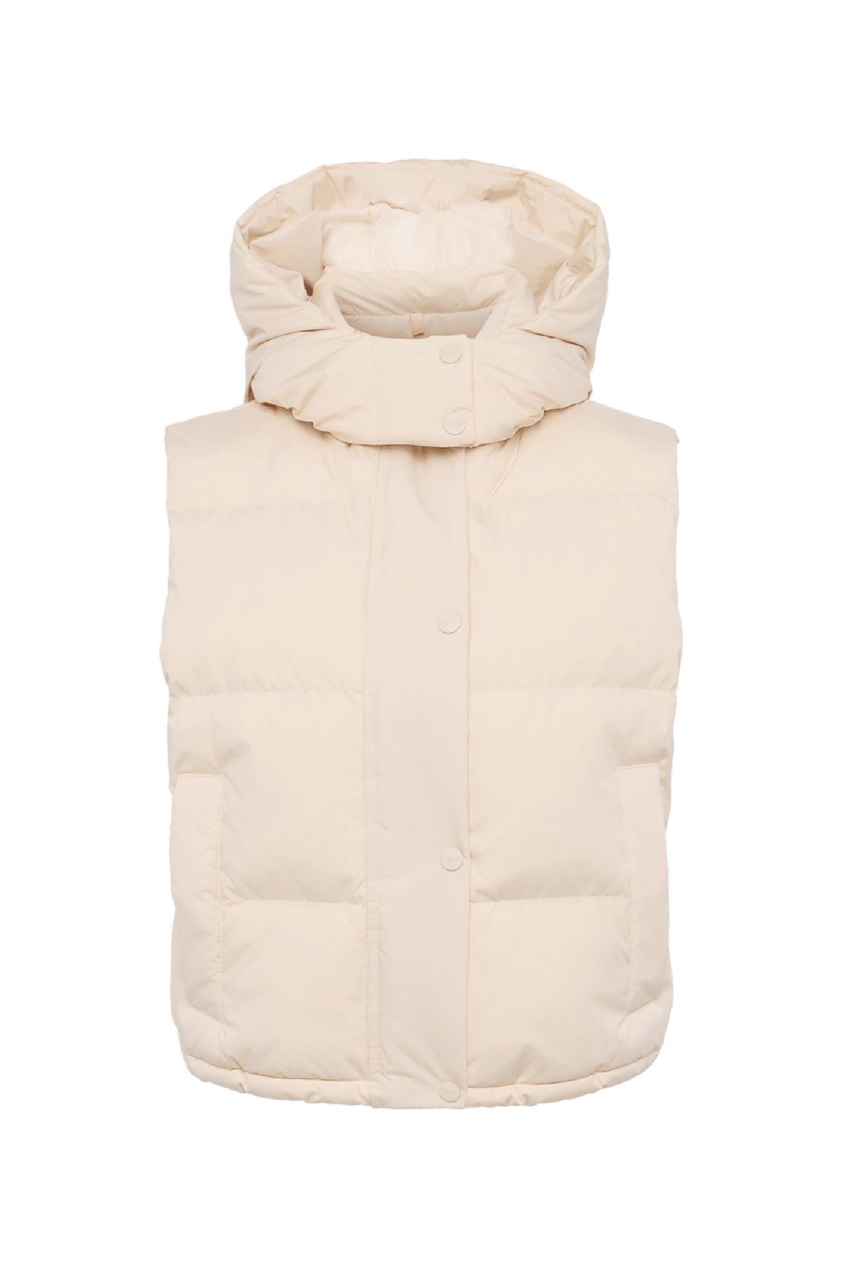Peak Puffer Vest | Bone