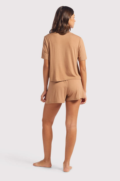Pajama Short Set | Cinnamon