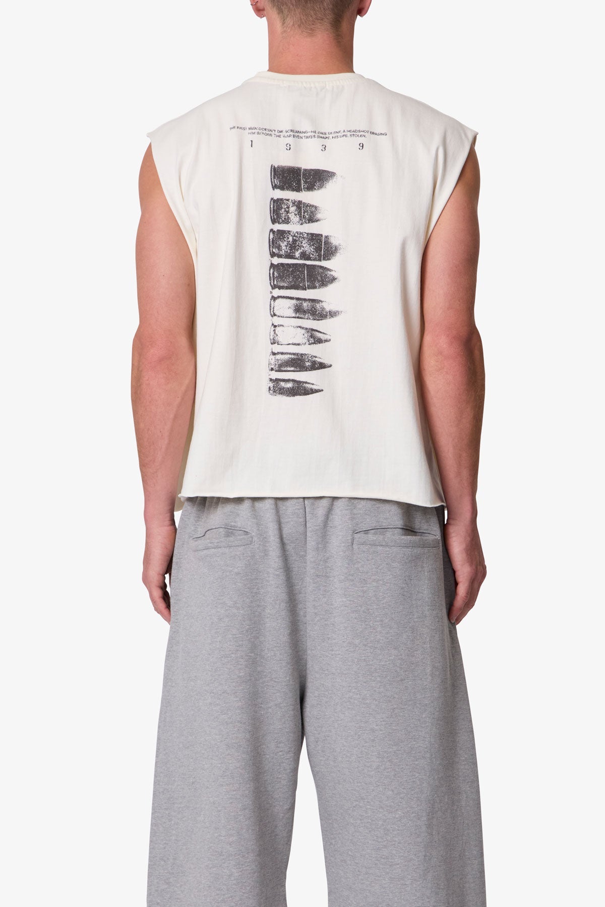 Head Shot Tank - Off White