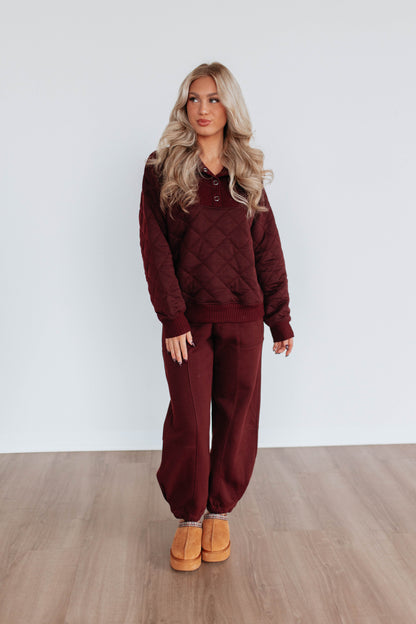 Senara Quilted Pullover