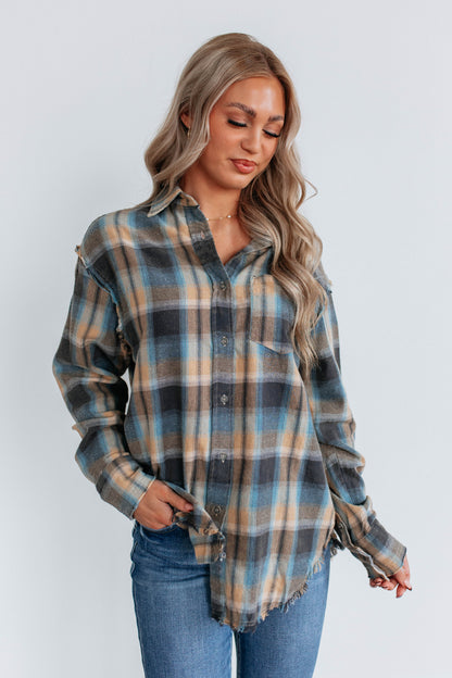 Reed Flannel Top