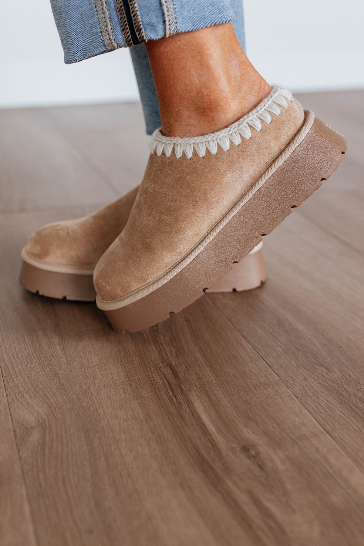 Tread Softly Platform Slippers