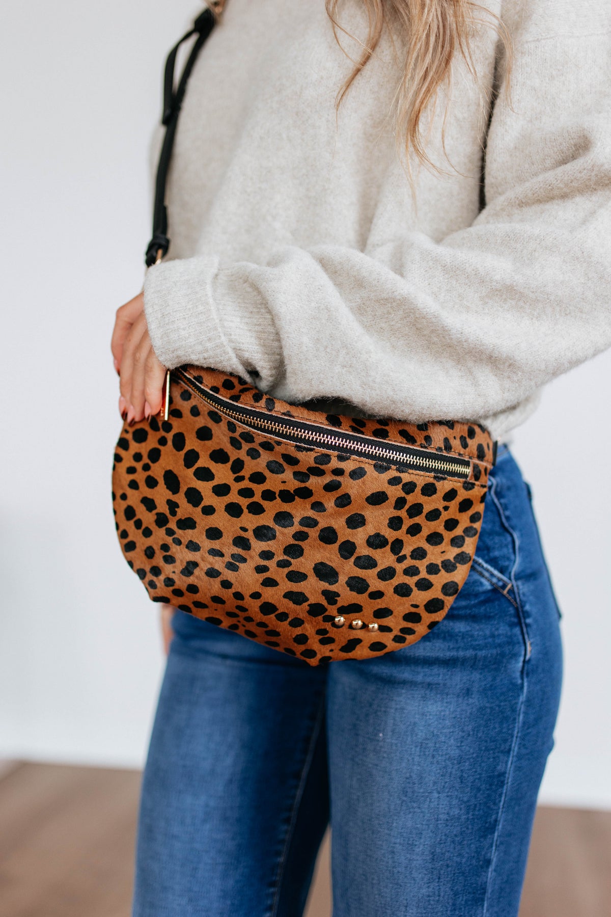 Patsy Hair On Hide Bum Bag