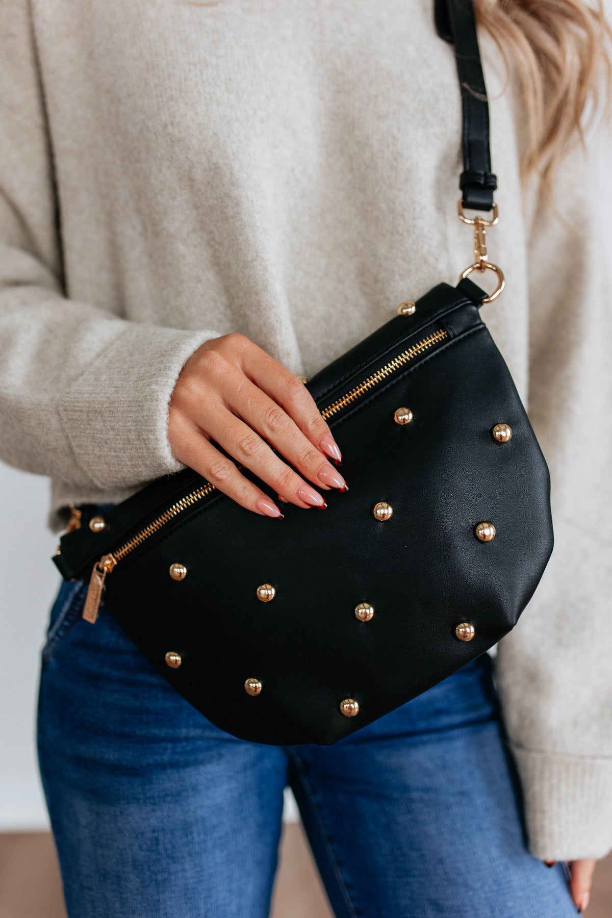 Patsy Studded Bum Bag