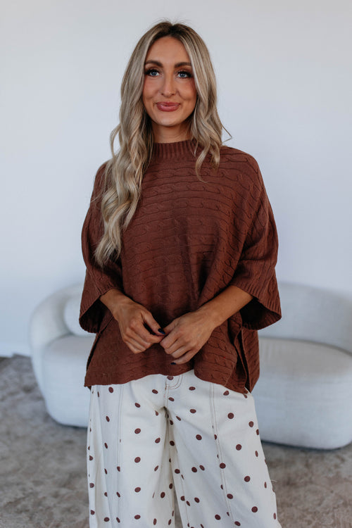 Sabina Cable Knit Sweater