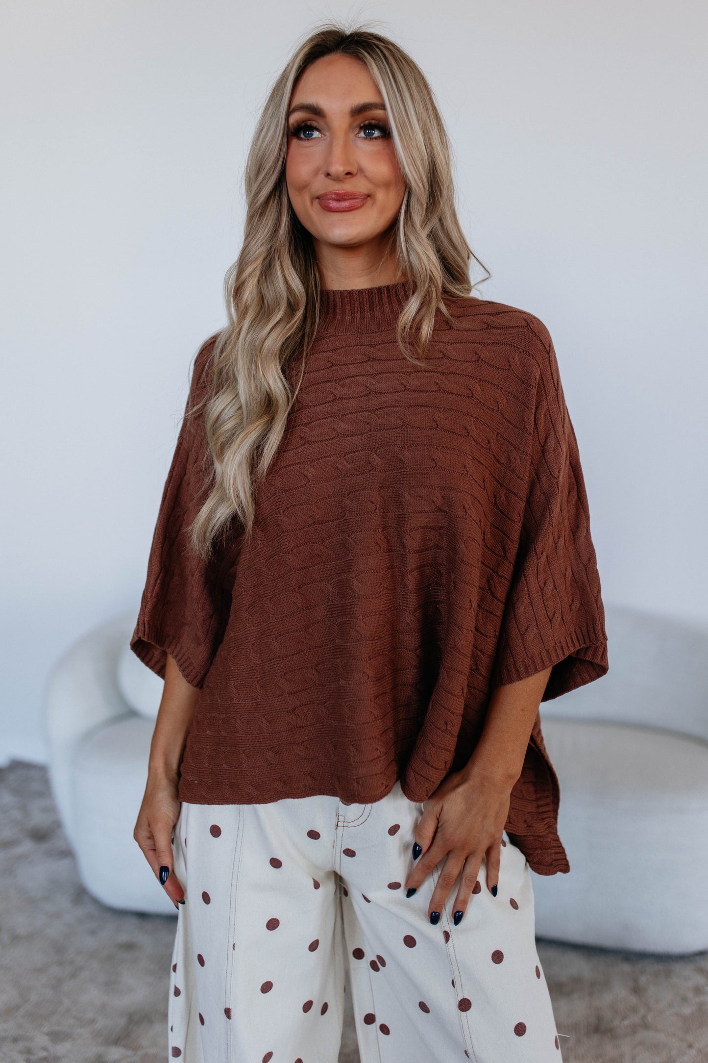 Sabina Cable Knit Sweater