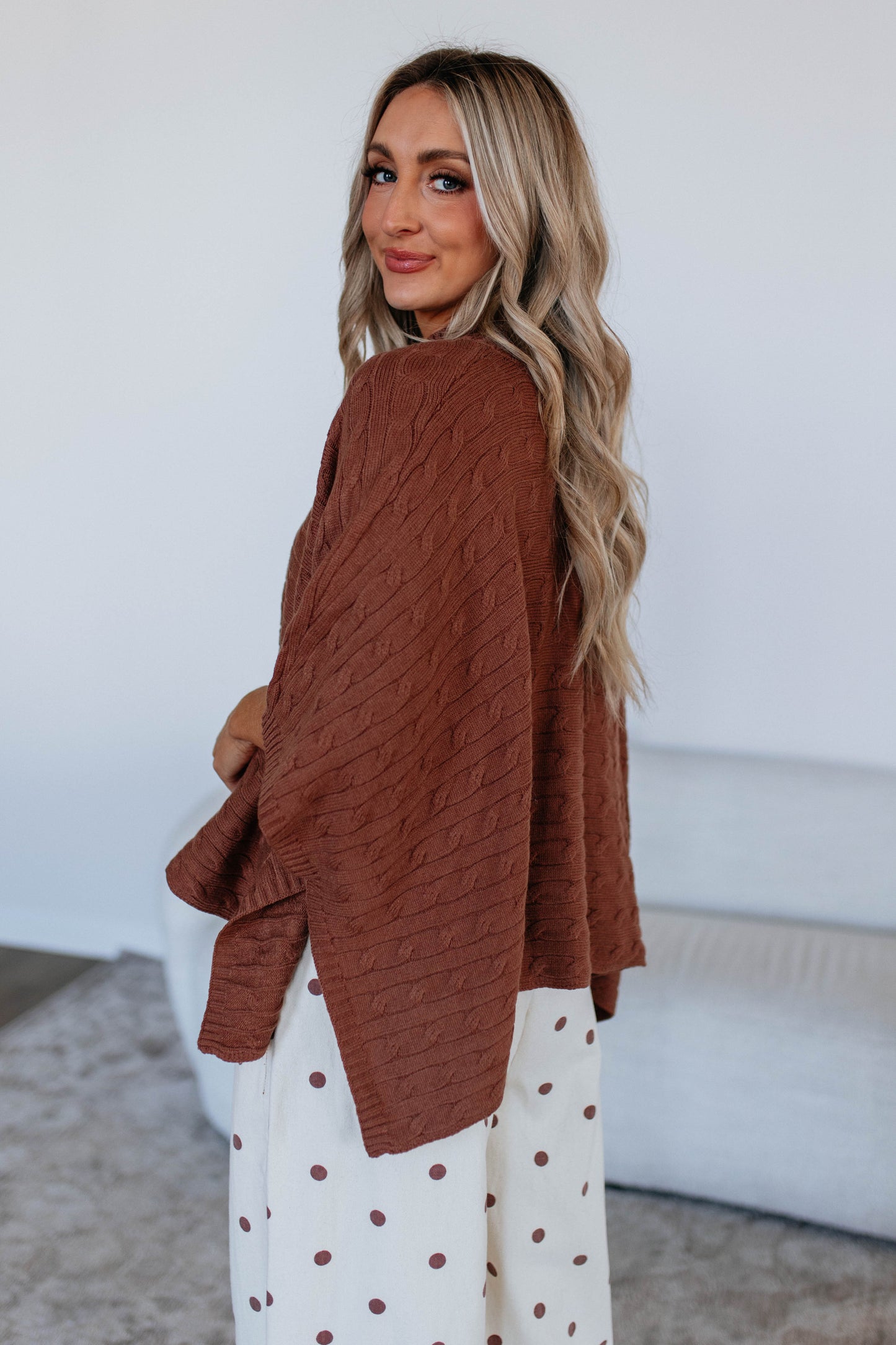 Sabina Cable Knit Sweater