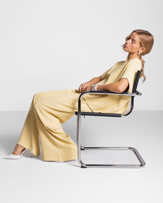Gabriella Top | Pastel Yellow