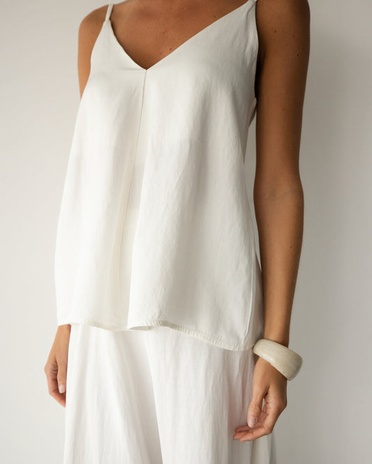 Una Cami Top | White