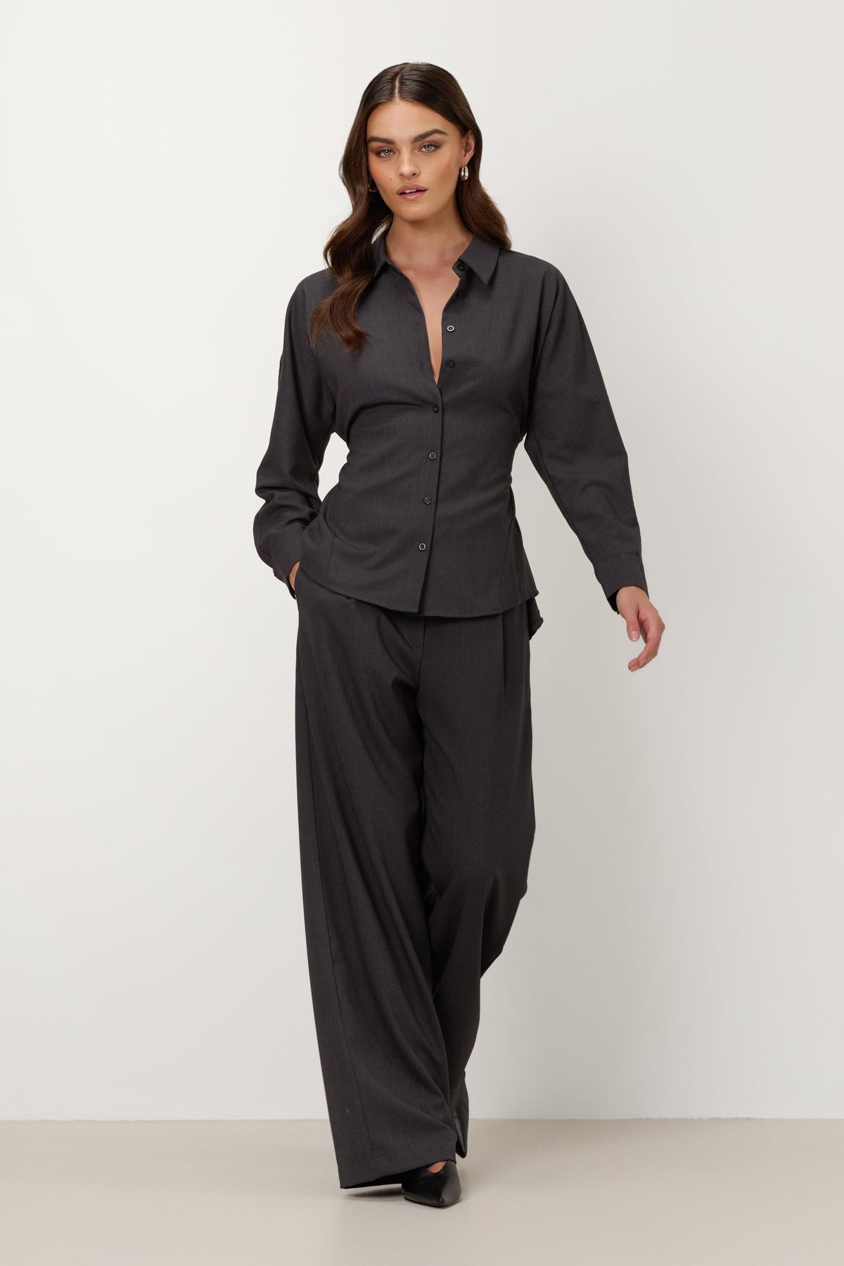 Ellis Trousers | Charcoal
