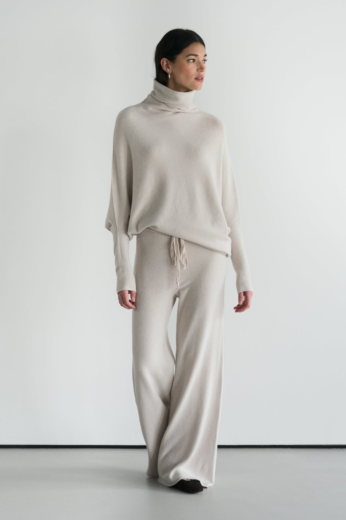 Relaxed Pants | Light Beige