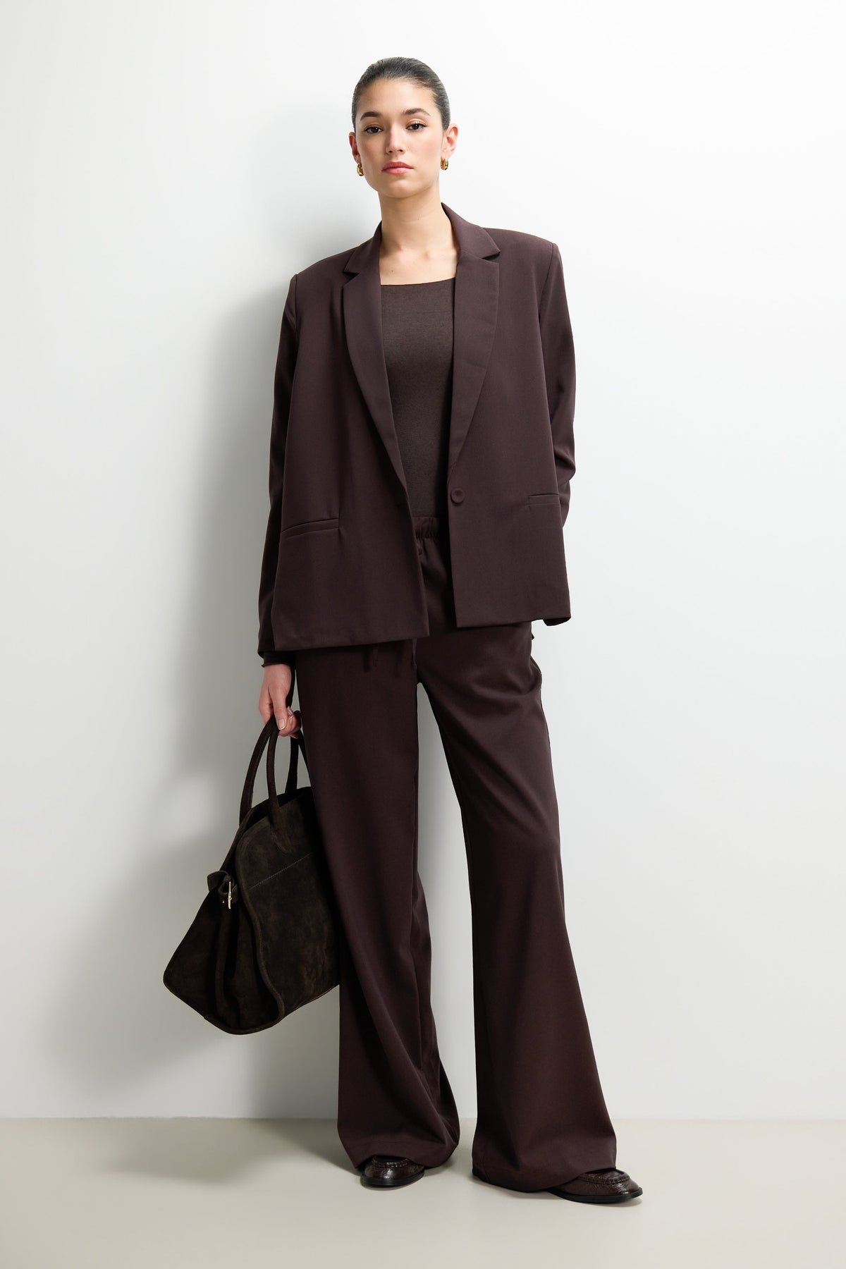 Neve Blazer | Espresso Brown