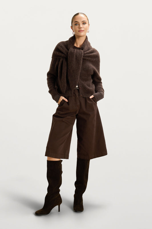 Sydney Bermuda Shorts | Chocolate