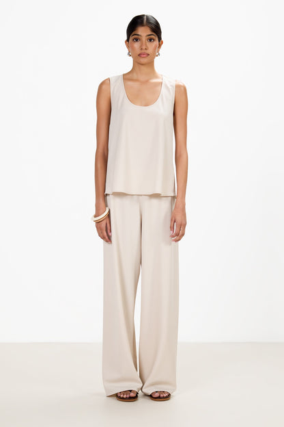 Liori Elastic Waist Trousers | Mineral