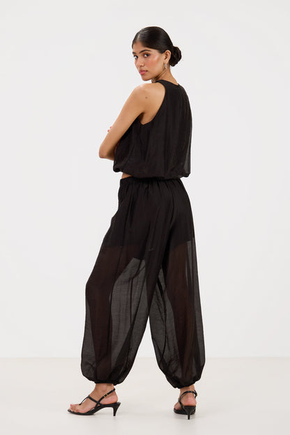 Jemima Balloon Trousers  | Black