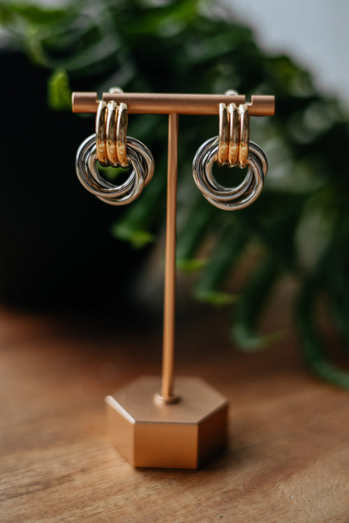 Valoria Two-Tone Earrings