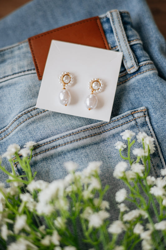 Patrea Pearl Earrings