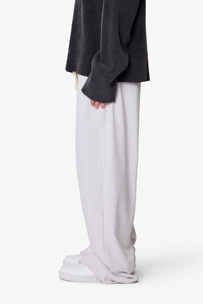 Lightweight Ultra Baggy Sweatpants - Heather Grey