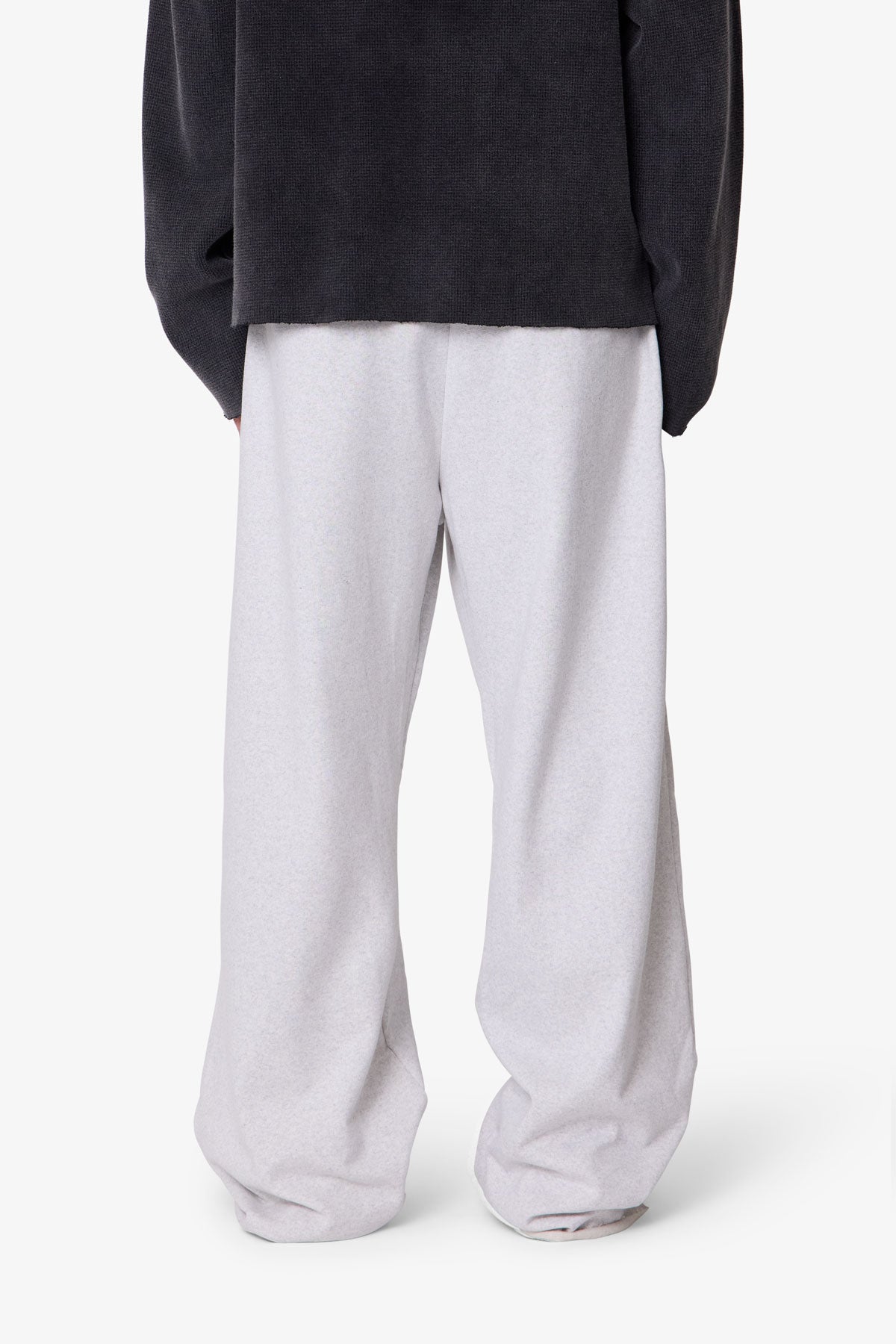 Lightweight Ultra Baggy Sweatpants - Heather Grey