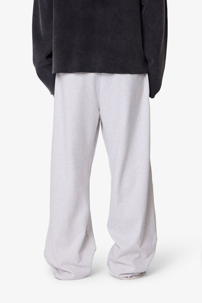 Lightweight Ultra Baggy Sweatpants - Heather Grey