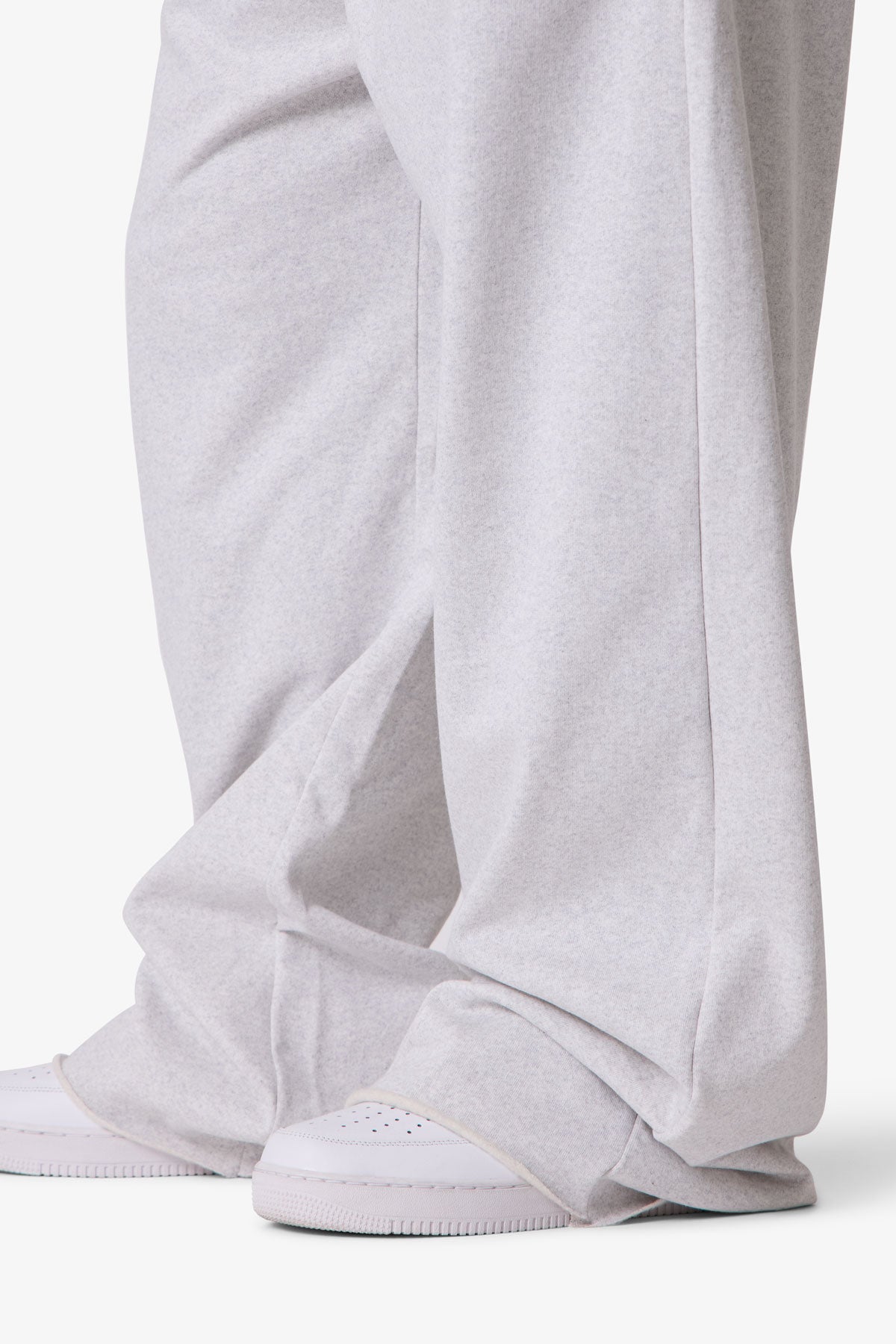 Lightweight Ultra Baggy Sweatpants - Heather Grey