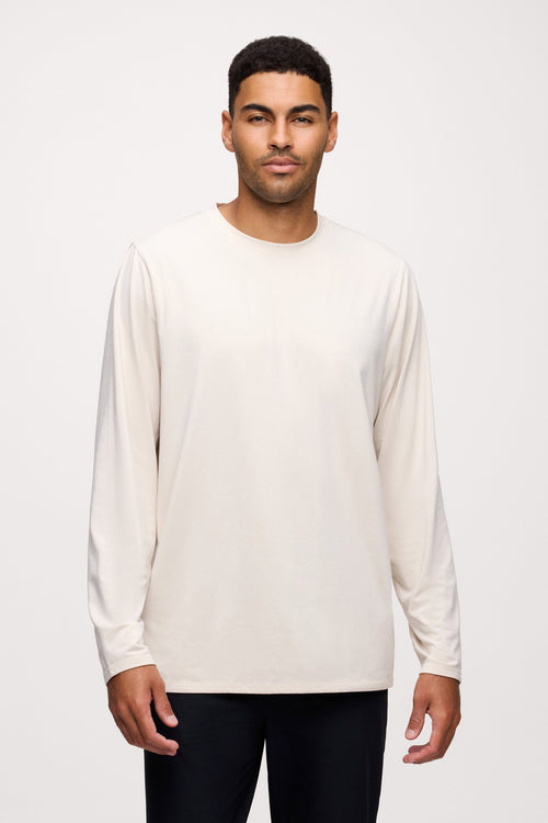 Men's Long Sleeve Movement Tee | Linen