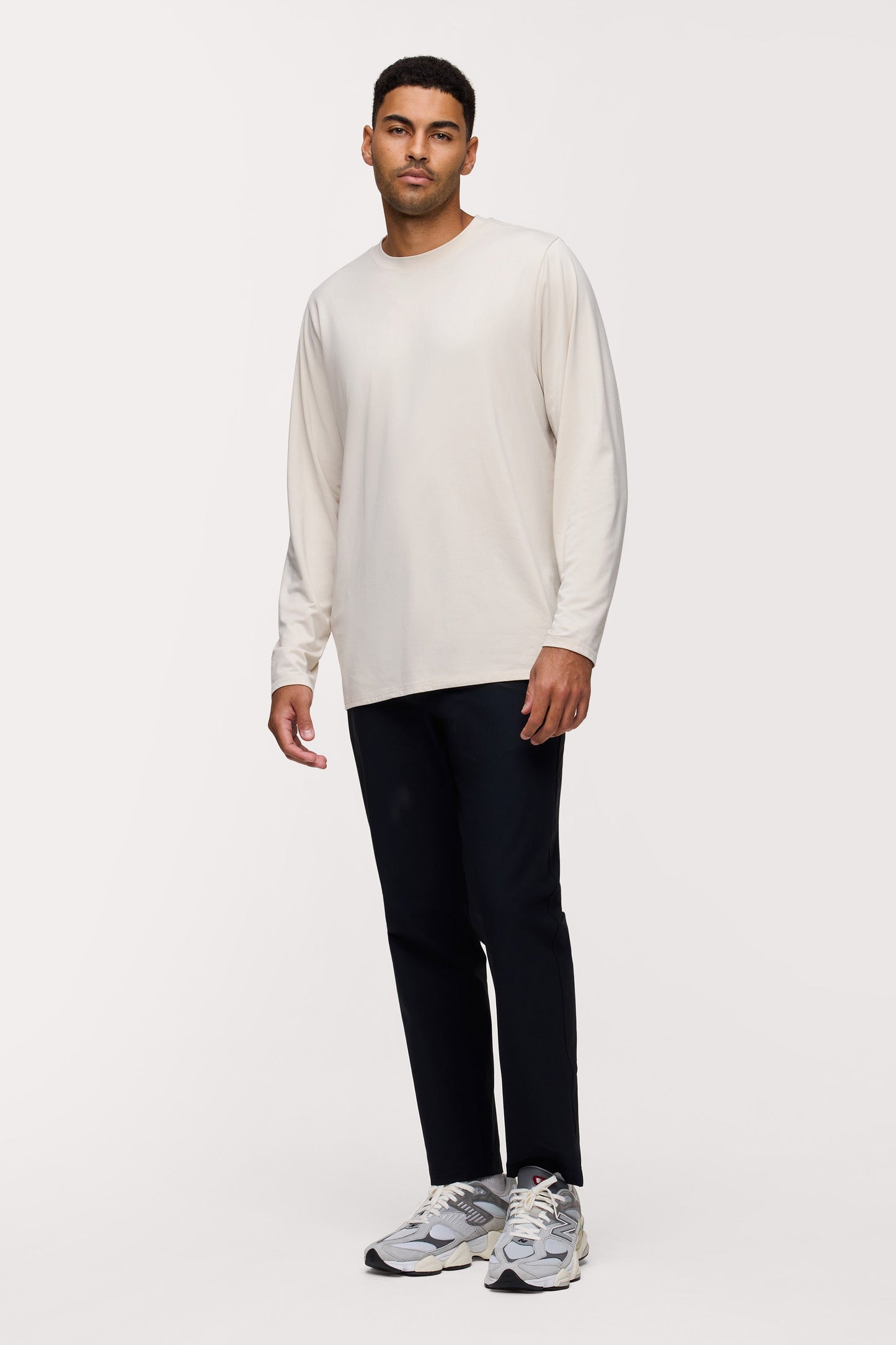 Men's Long Sleeve Movement Tee | Linen