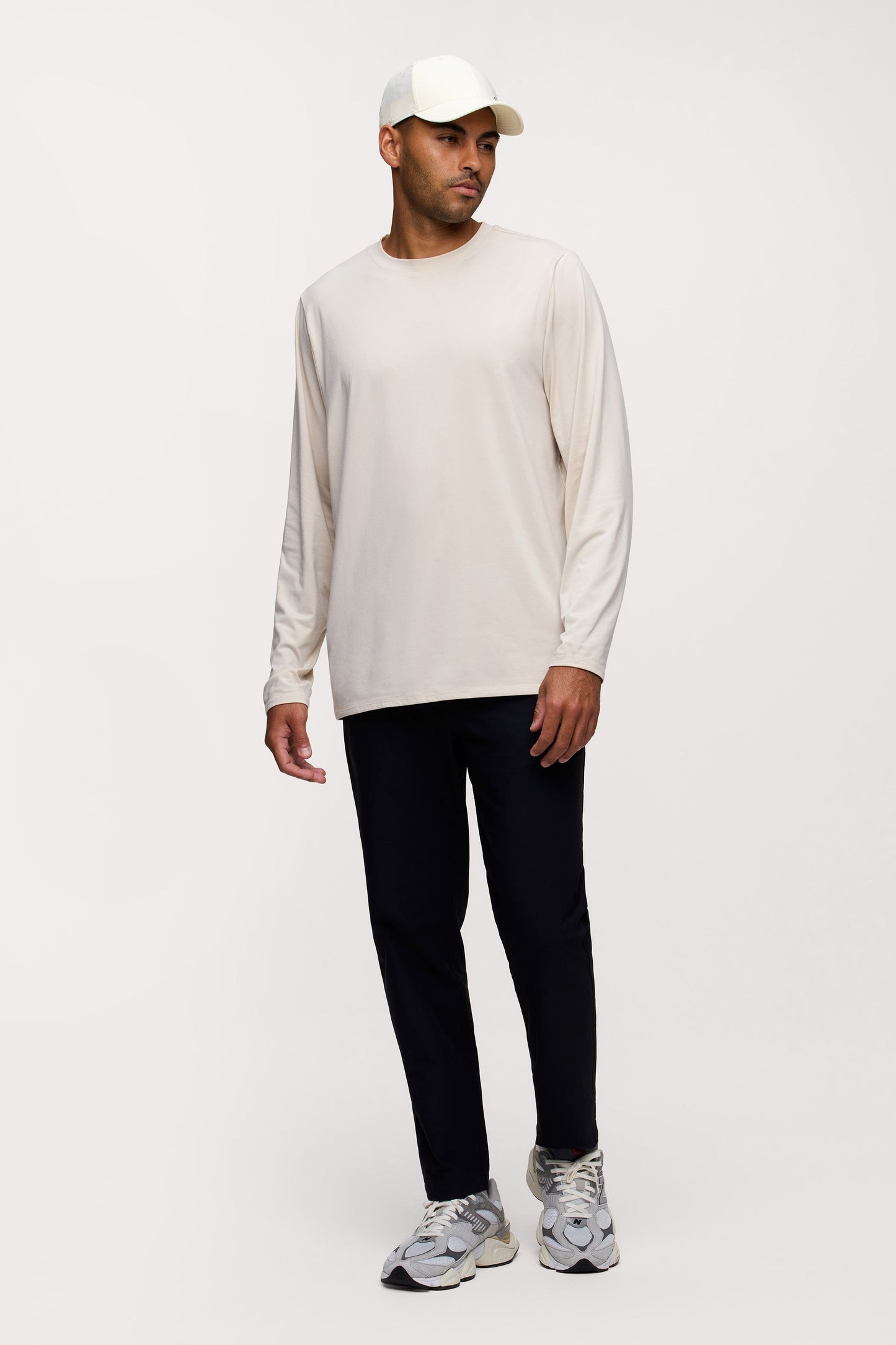 Men's Long Sleeve Movement Tee | Linen