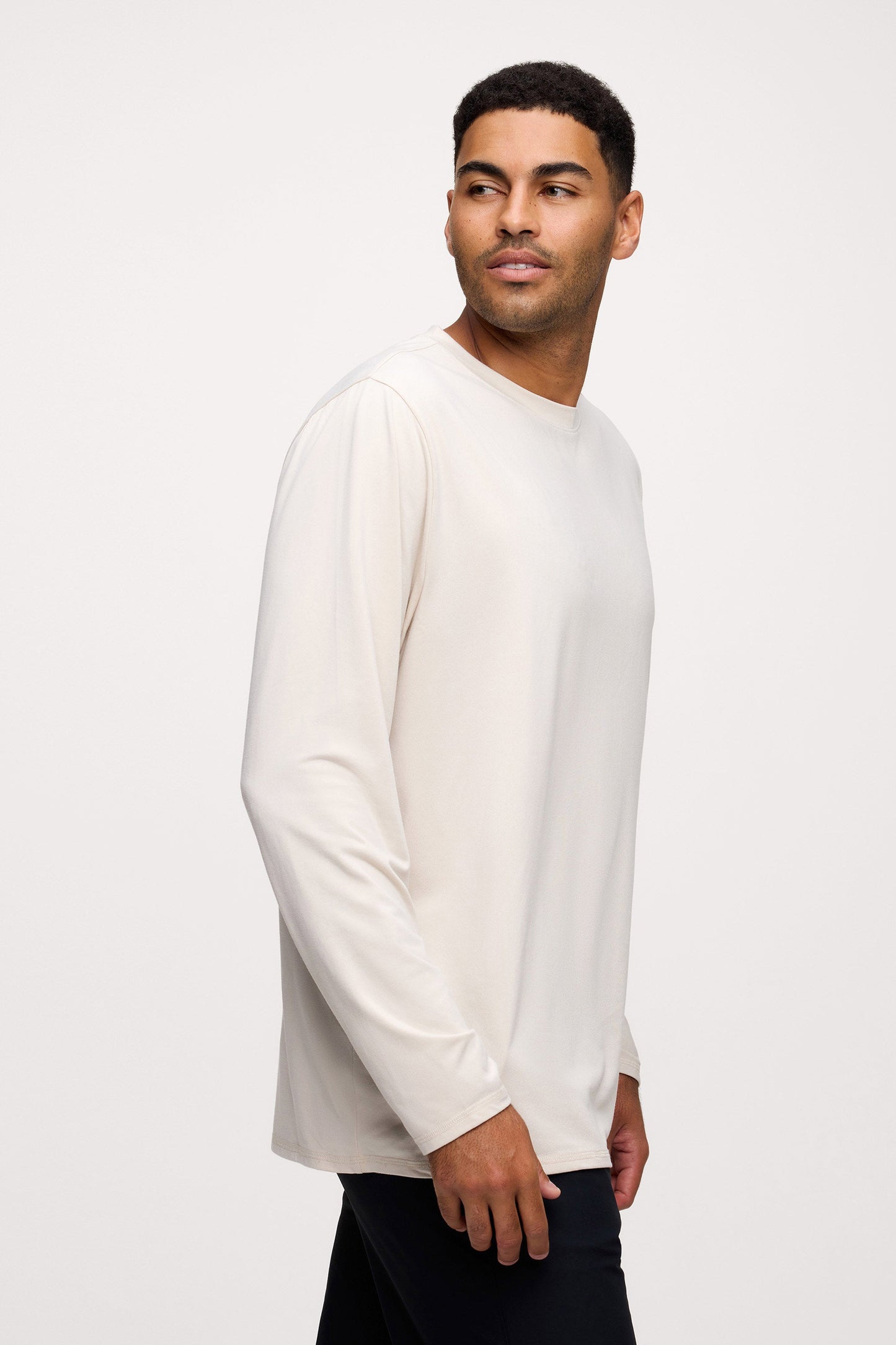 Men's Long Sleeve Movement Tee | Linen
