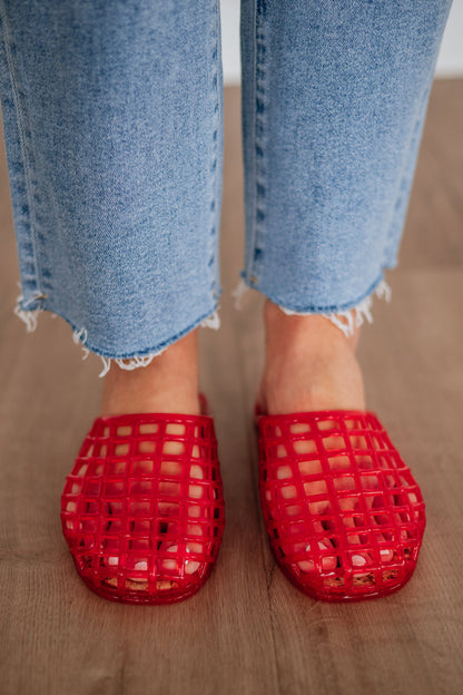 Totally Jelly Slip-On Mule