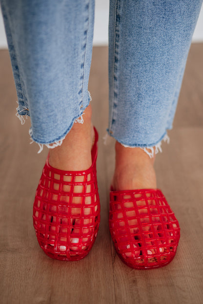 Totally Jelly Slip-On Mule