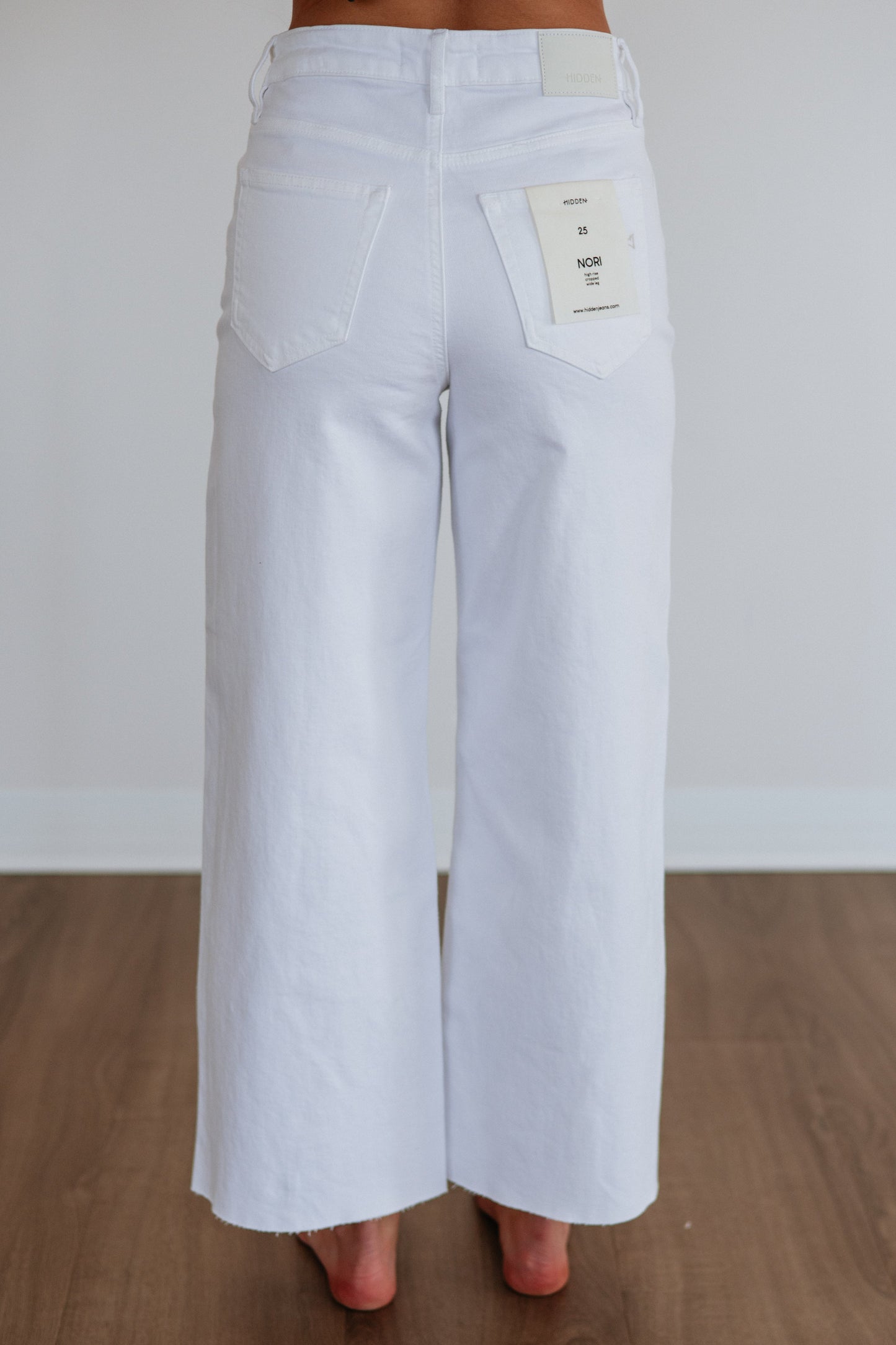 Nori Hidden Jeans - Ivory