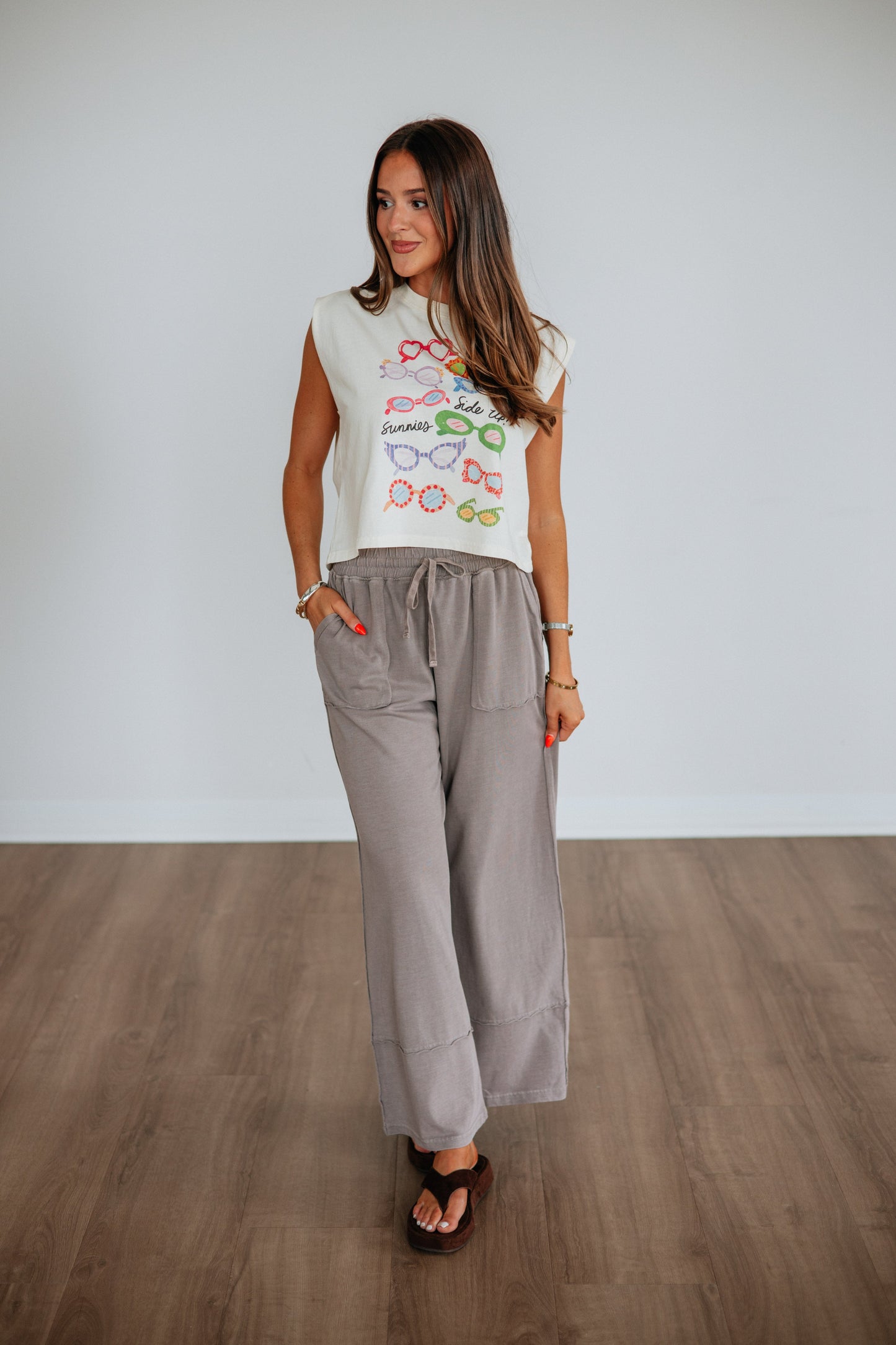 Sunnies Side Up Graphic Tank