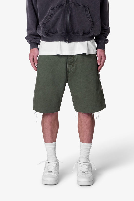 Mojave Canvas Shorts - Olive