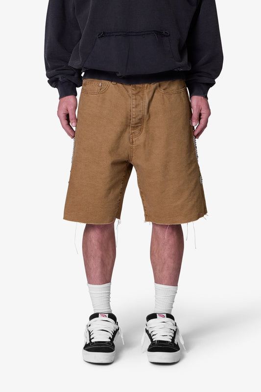 Mojave Canvas Shorts - Tan
