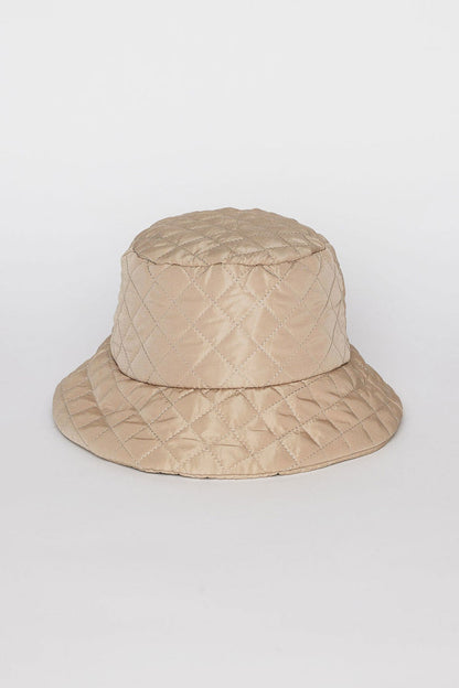 MODERN QUILTED BUCKET HAT