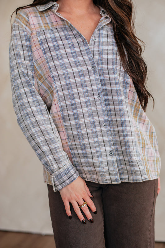 Teigan Flannel Top