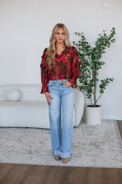 Raina Floral Blouse