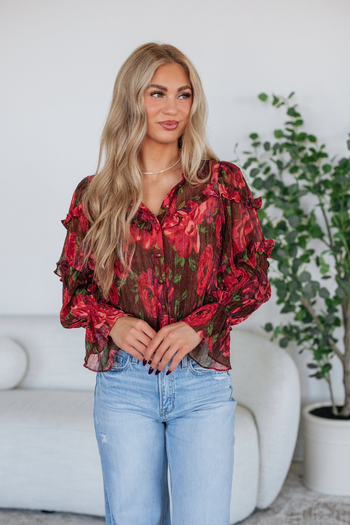 Raina Floral Blouse