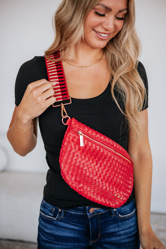 Patsy Bum Bag - Cherry