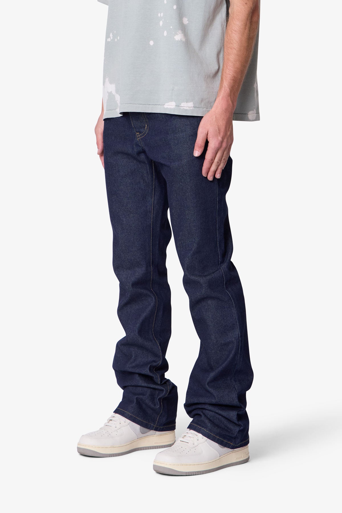 Raw Bootcut Denim - Rinsed Indigo