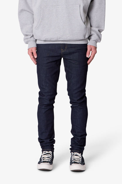 Raw Skinny Denim - Rinsed Indigo