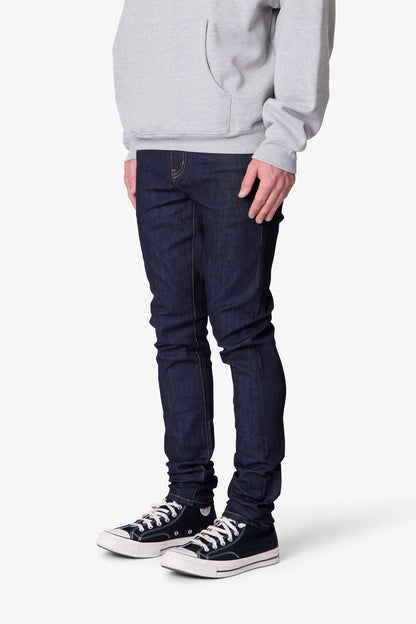 Raw Skinny Denim - Rinsed Indigo